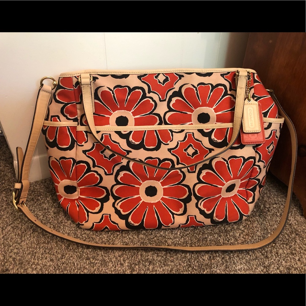 Coach Poppy Diaper Baby Bag